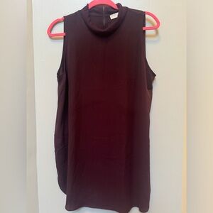LOFT | Women’s Sleeveless Mock Turtleneck Blouse | EUC